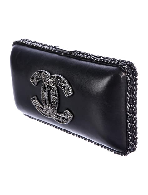 chanel clutch therealreal|Chanel clutch with chain 2021.